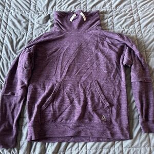 Reebok M Purple Cowl Neck Sweatshirt